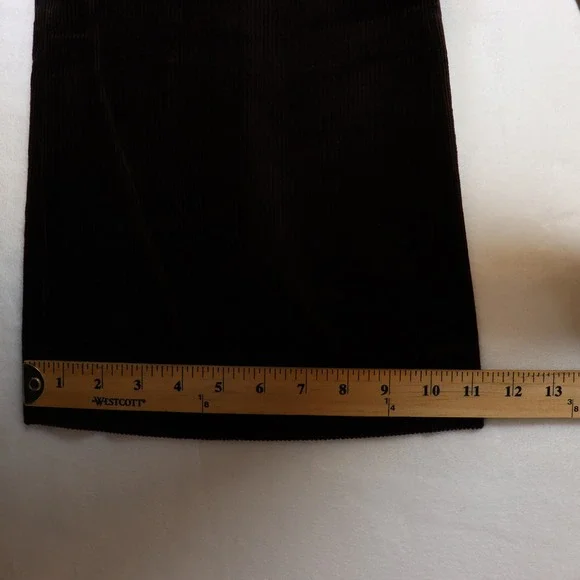 BANANA REPUBLIC Brown Corduroy Wide Leg Trousers 8 Petite - Picture 11 of 11